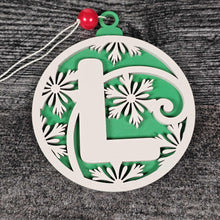 Load image into Gallery viewer, Personalized Wooden Letter Ornaments | Christmas Gifts | Holiday Decor