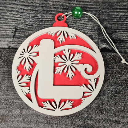 Personalized Wooden Letter Ornaments | Christmas Gifts | Holiday Decor