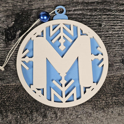 Personalized Wooden Letter Ornaments | Christmas Gifts | Holiday Decor