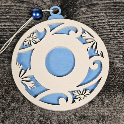 Personalized Wooden Letter Ornaments | Christmas Gifts | Holiday Decor