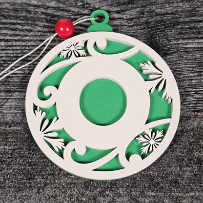 Personalized Wooden Letter Ornaments | Christmas Gifts | Holiday Decor