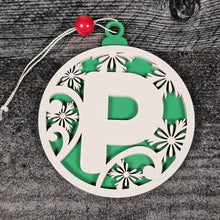 Load image into Gallery viewer, Personalized Wooden Letter Ornaments | Christmas Gifts | Holiday Decor