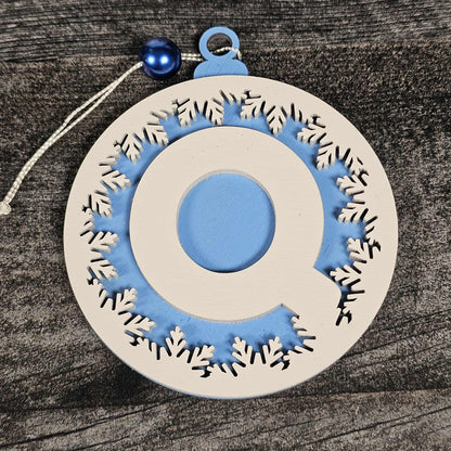 Personalized Wooden Letter Ornaments | Christmas Gifts | Holiday Decor