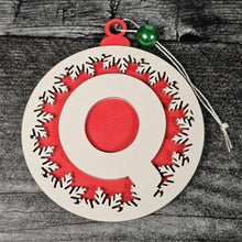 Load image into Gallery viewer, Personalized Wooden Letter Ornaments | Christmas Gifts | Holiday Decor