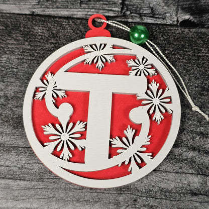 Personalized Wooden Letter Ornaments | Christmas Gifts | Holiday Decor