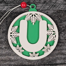 Load image into Gallery viewer, Personalized Wooden Letter Ornaments | Christmas Gifts | Holiday Decor