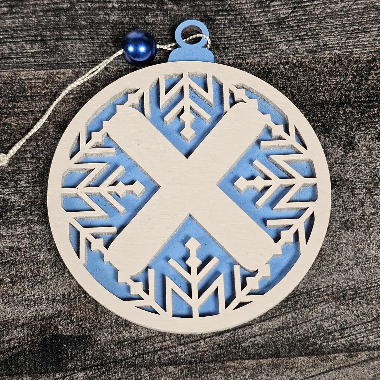 Personalized Wooden Letter Ornaments | Christmas Gifts | Holiday Decor