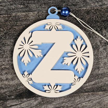 Personalized Wooden Letter Ornaments | Christmas Gifts | Holiday Decor