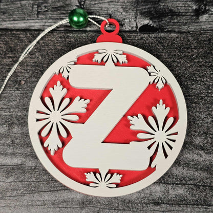 Personalized Wooden Letter Ornaments | Christmas Gifts | Holiday Decor