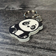 Load image into Gallery viewer, Panda Keychain