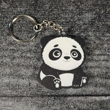 Load image into Gallery viewer, Panda Keychain