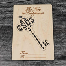 Load image into Gallery viewer, Pop-Out Wooden Christmas Ornament Cards