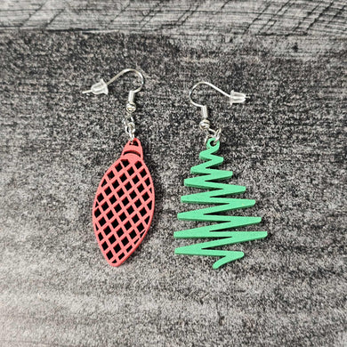 Festive Fun Christmas Earrings | Whimsical Holiday Dangles
