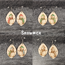 Load image into Gallery viewer, Winter Christmas Earrings