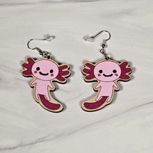 Load image into Gallery viewer, Axolotl Earrings