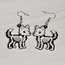 Load image into Gallery viewer, Halloween Skeleton Earrings