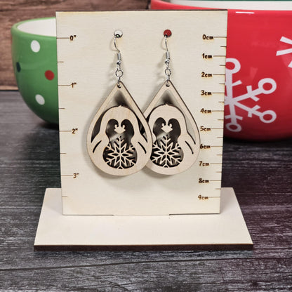 Winter Christmas Earrings