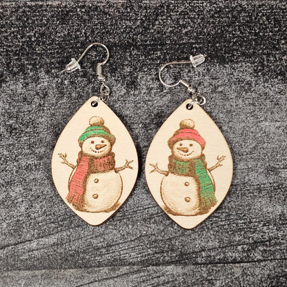 Winter Christmas Earrings
