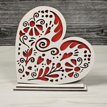 Load image into Gallery viewer, Valentine Heart Shelf Sitters