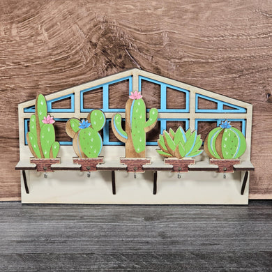 Cactus Keychain Holder