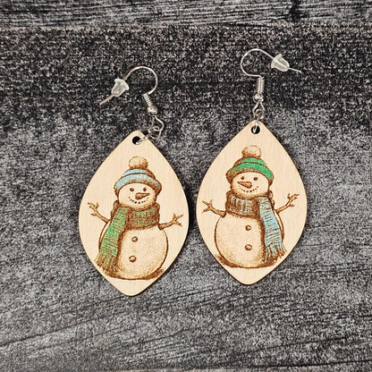 Winter Christmas Earrings