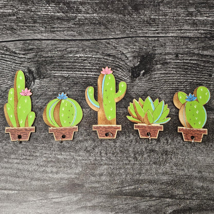 Cactus Keychain Holder