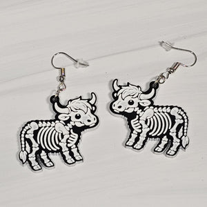 Halloween Skeleton Earrings
