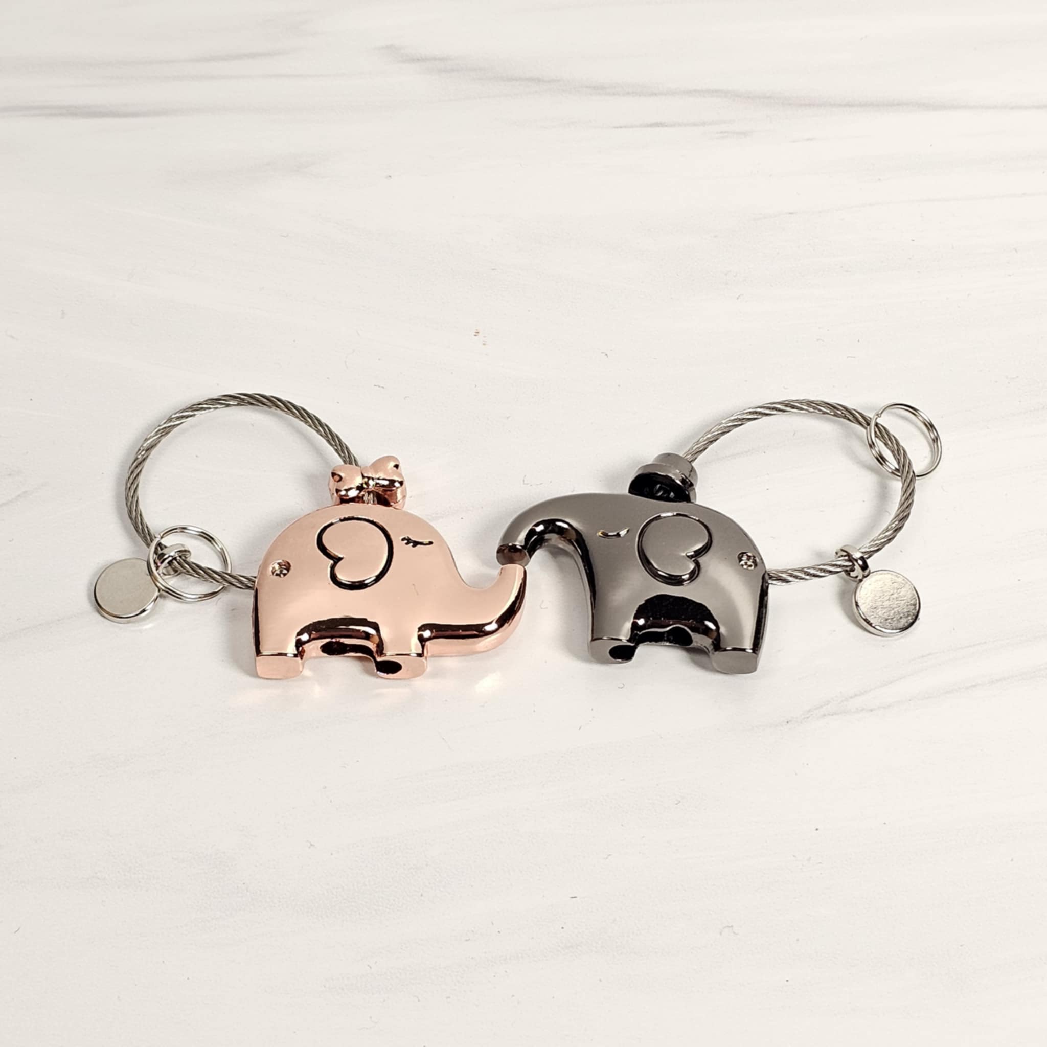 Elephant Key Chains – Matching Freckles