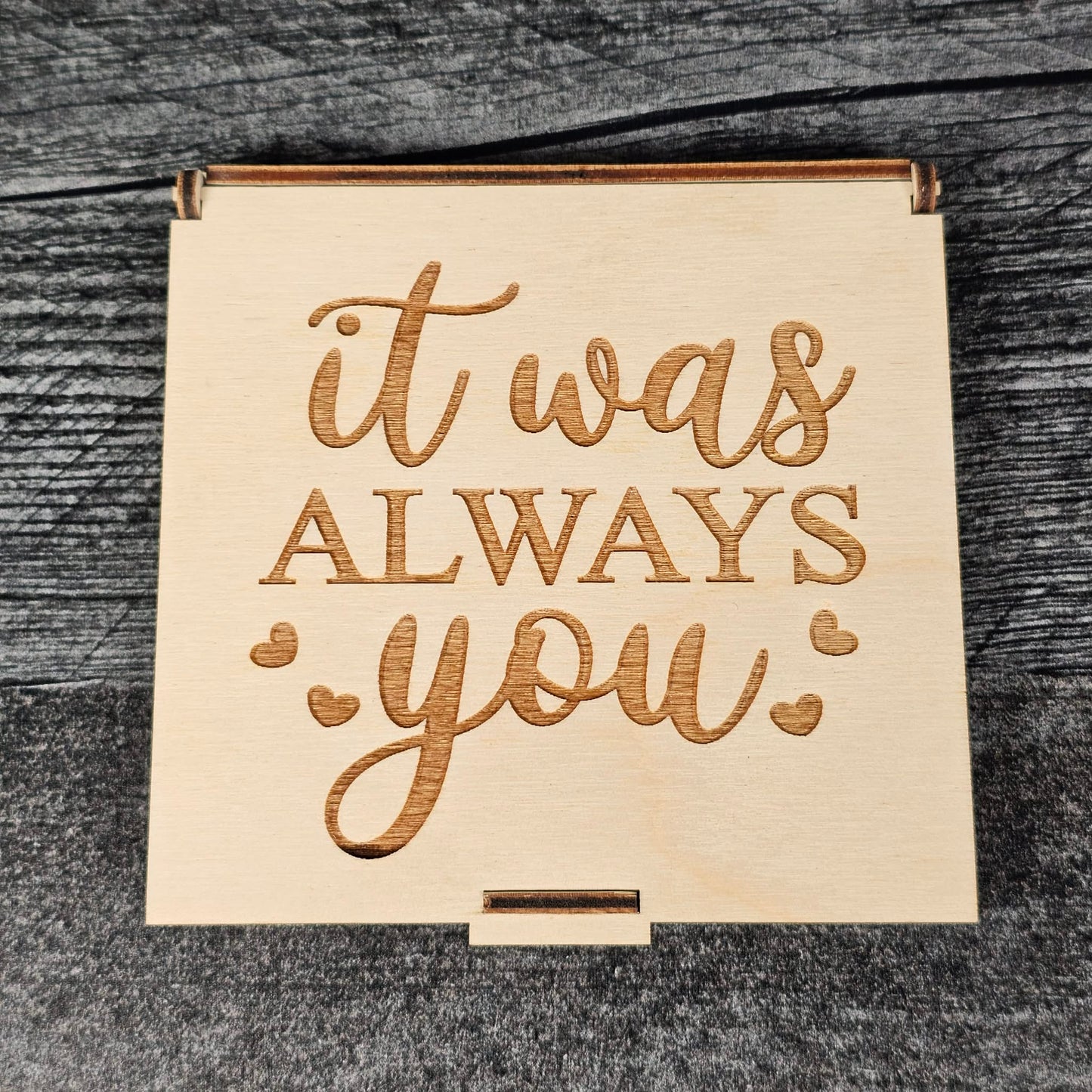 Valentine’s Day Wooden Puzzle | Unfinished DIY Coloring Activity