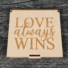 Load image into Gallery viewer, Valentine’s Day Wooden Puzzle | Unfinished DIY Coloring Activity