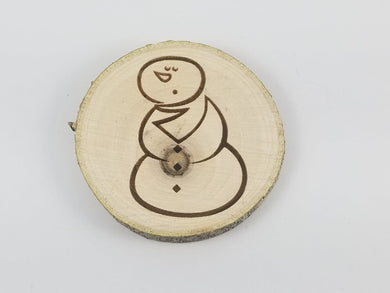 Peaceful Snowman Ornament