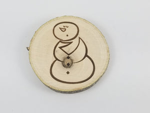 Peaceful Snowman Ornament