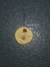 Load image into Gallery viewer, Whimsical Snowman Ornament