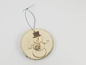Whimsical Snowman Ornament