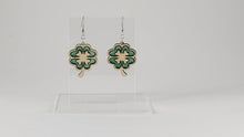 Load image into Gallery viewer, Four Leaf Clover Earrings