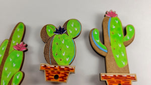 Cactus Keychain Holder