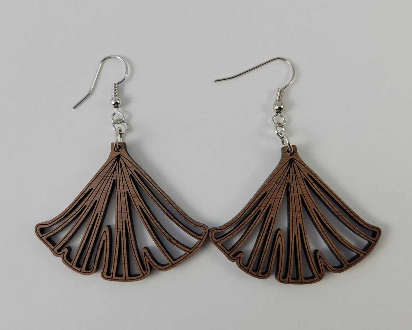 Ginkgo Leaf Earrings