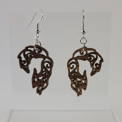 Pouncing Fox Earrings