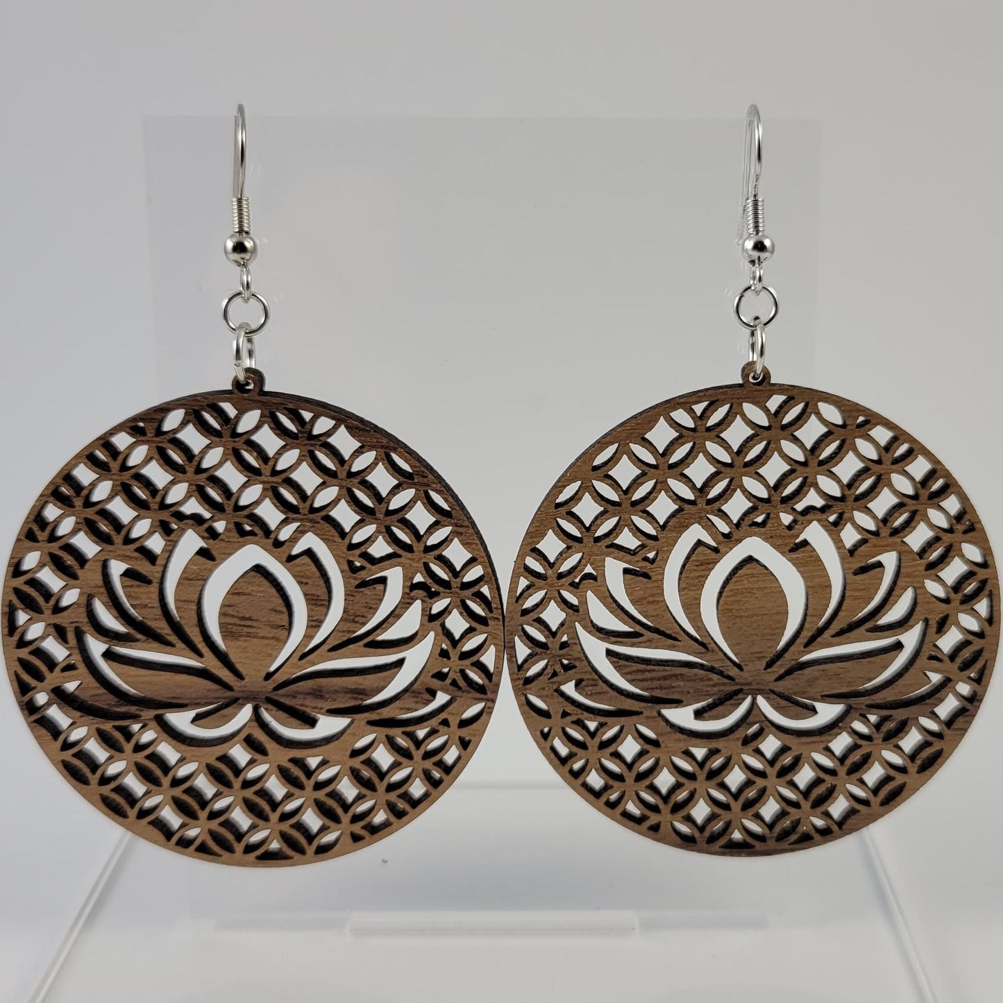 Lotus Mandala Earrings