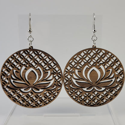 Lotus Mandala Earrings