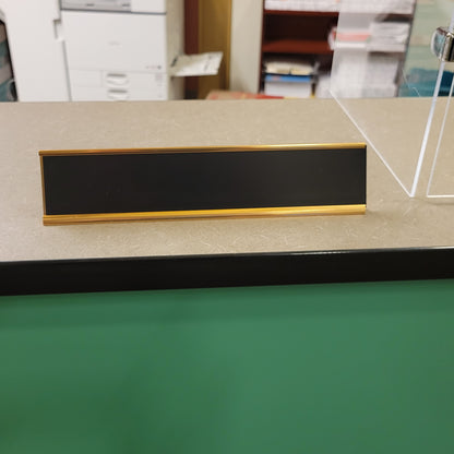 Engraved Clear Acrylic Sign