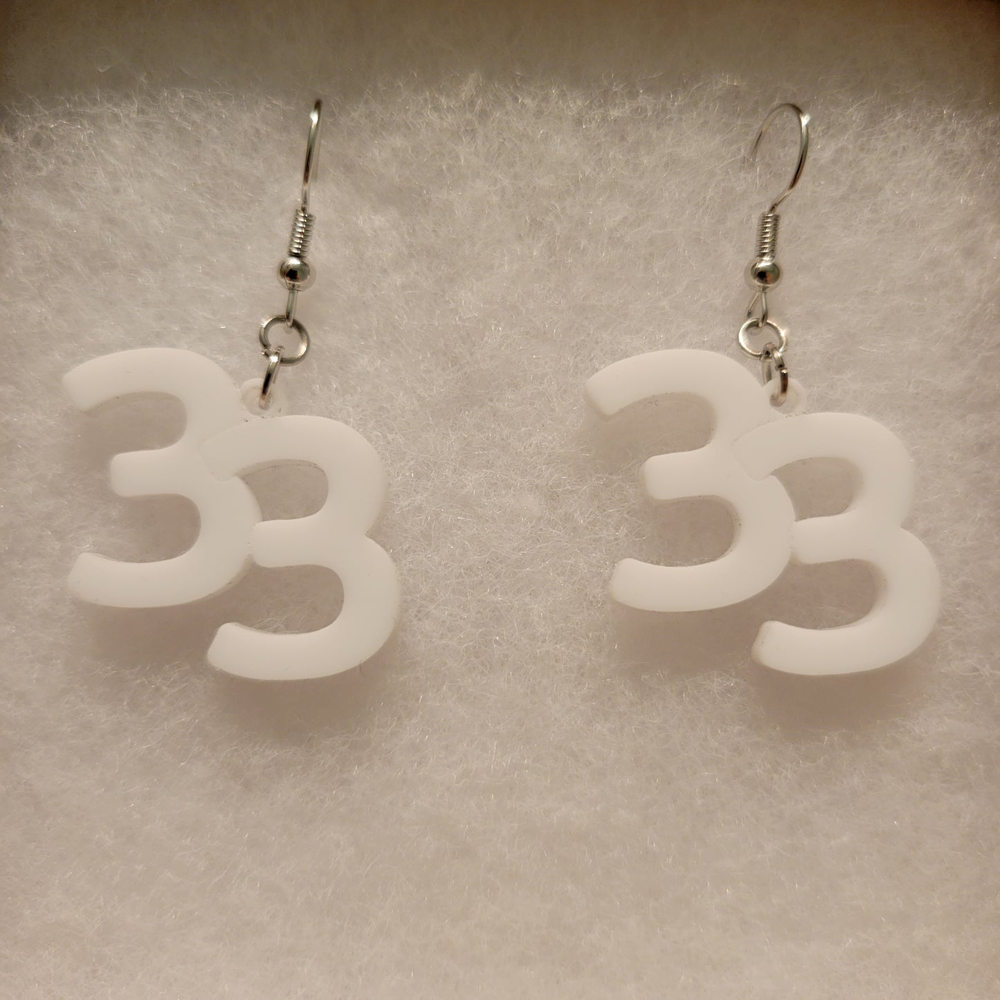 Numbered Earrings