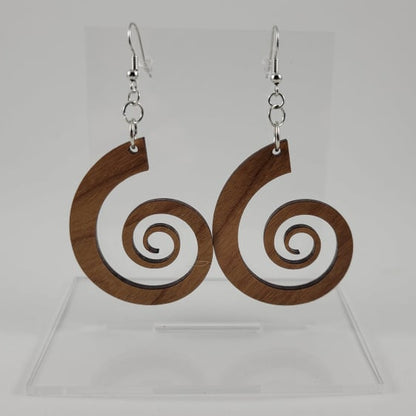 Nautilus Spiral Earrings