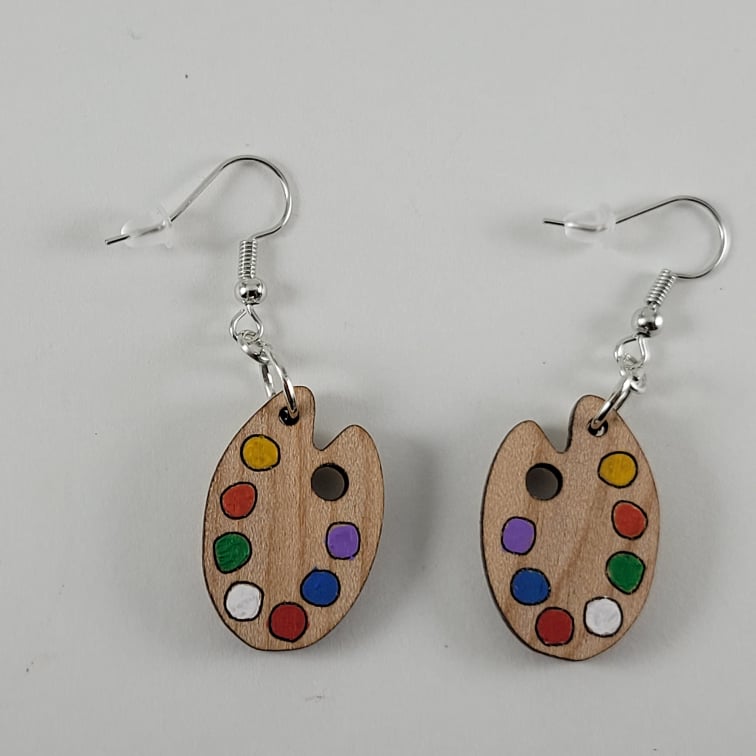 Painter's Palette Earrings
