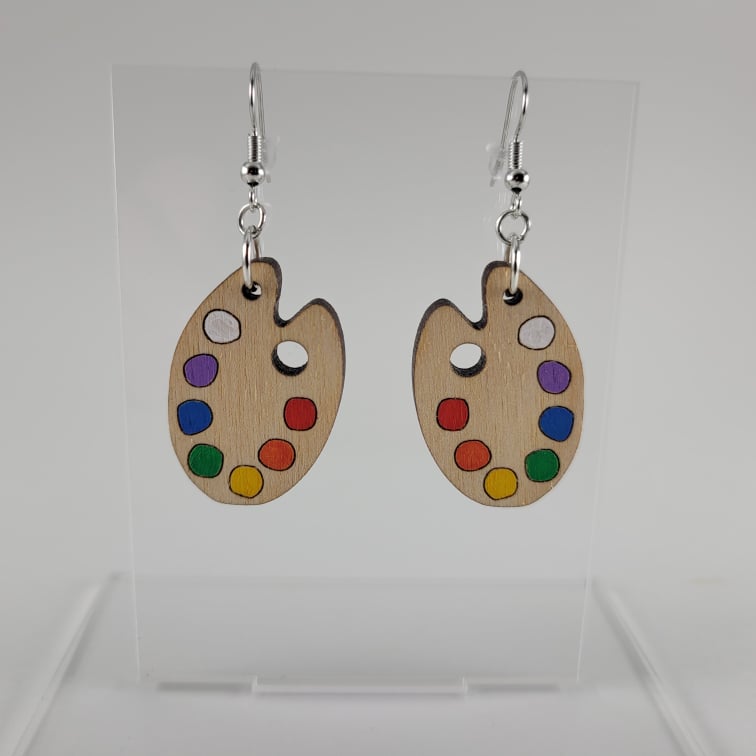 Painter's Palette Earrings
