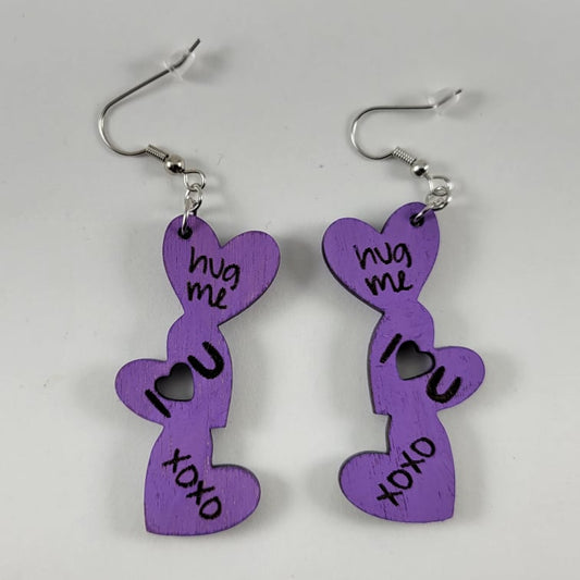 Candy Heart Earrings