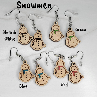 Snowmen Earrings