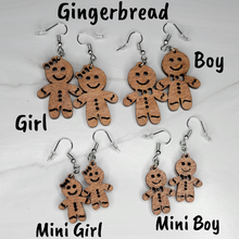 Load image into Gallery viewer, Gingerbread Earrings