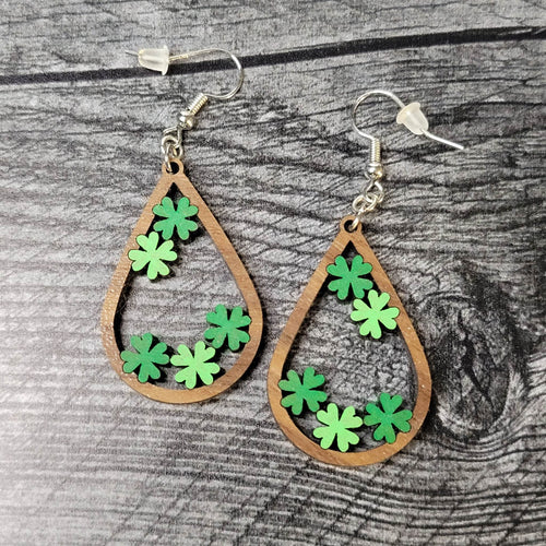 Shamrock Drop Earrings