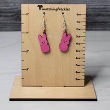 Load image into Gallery viewer, Marshmallow Bunny Earrings